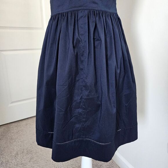 Diane von Furstenberg x Neiman Marcus Navy Sweetheart Dress – Size 4 - Picture 3 of 10